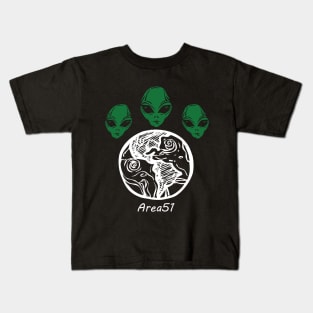 Area 51 Aliens Kids T-Shirt